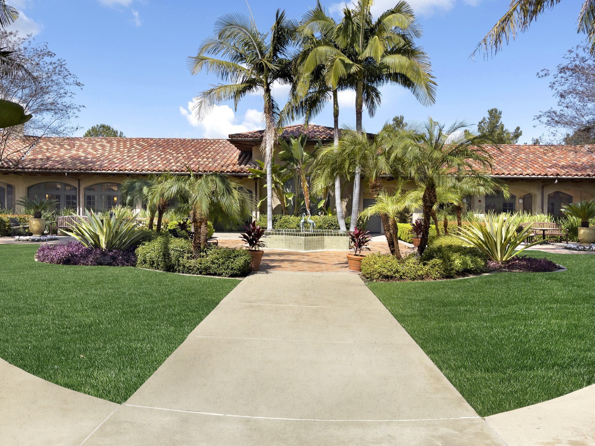 outdoor courtyard